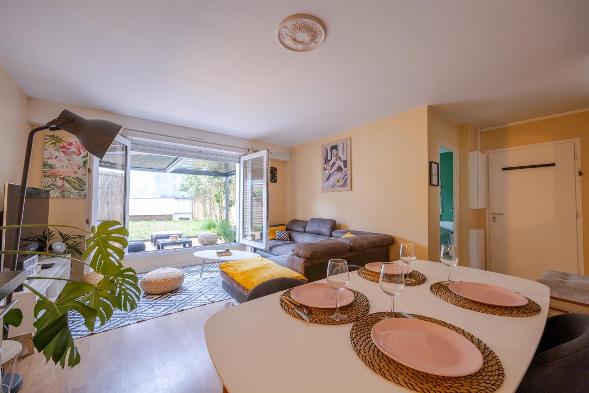 Appartement Le Coin Du Bonheur à Nantes Extérieur photo